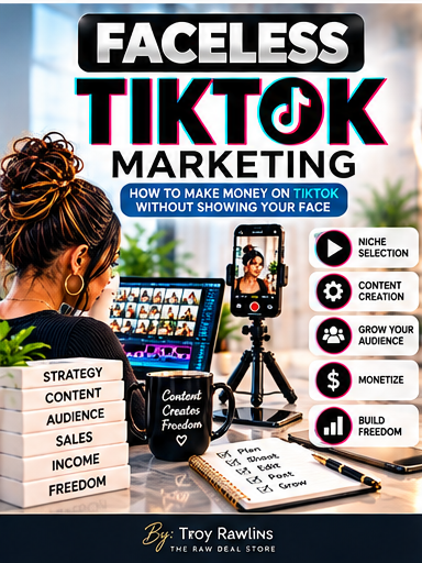 Faceless TikTok Marketing cover selected for Faceless Reels Guide