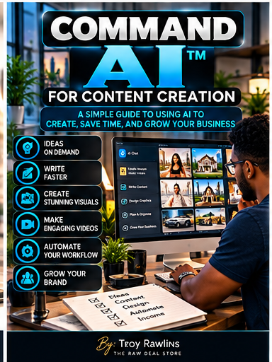 COMMAND AI for Content Creation cover