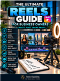 Ultimate Reels Guide for Business Owners blue cover