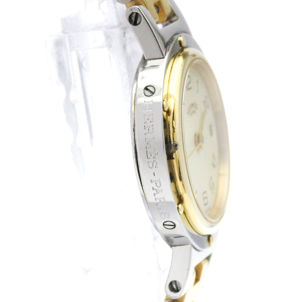 Hermès Clipper · Gold Plated Steel · Quartz