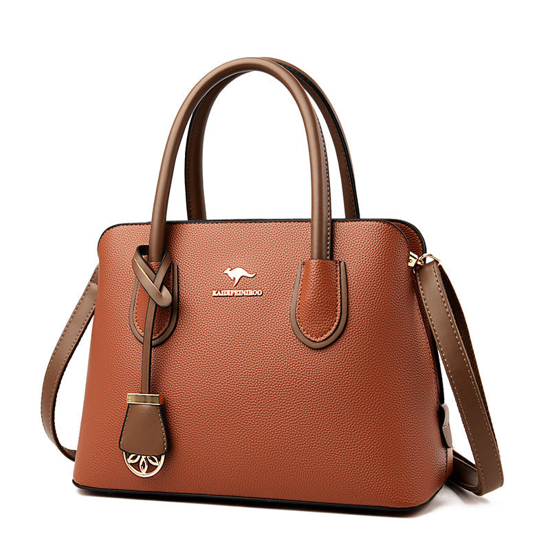 Women's Luxe Leather Crossbody Handbag