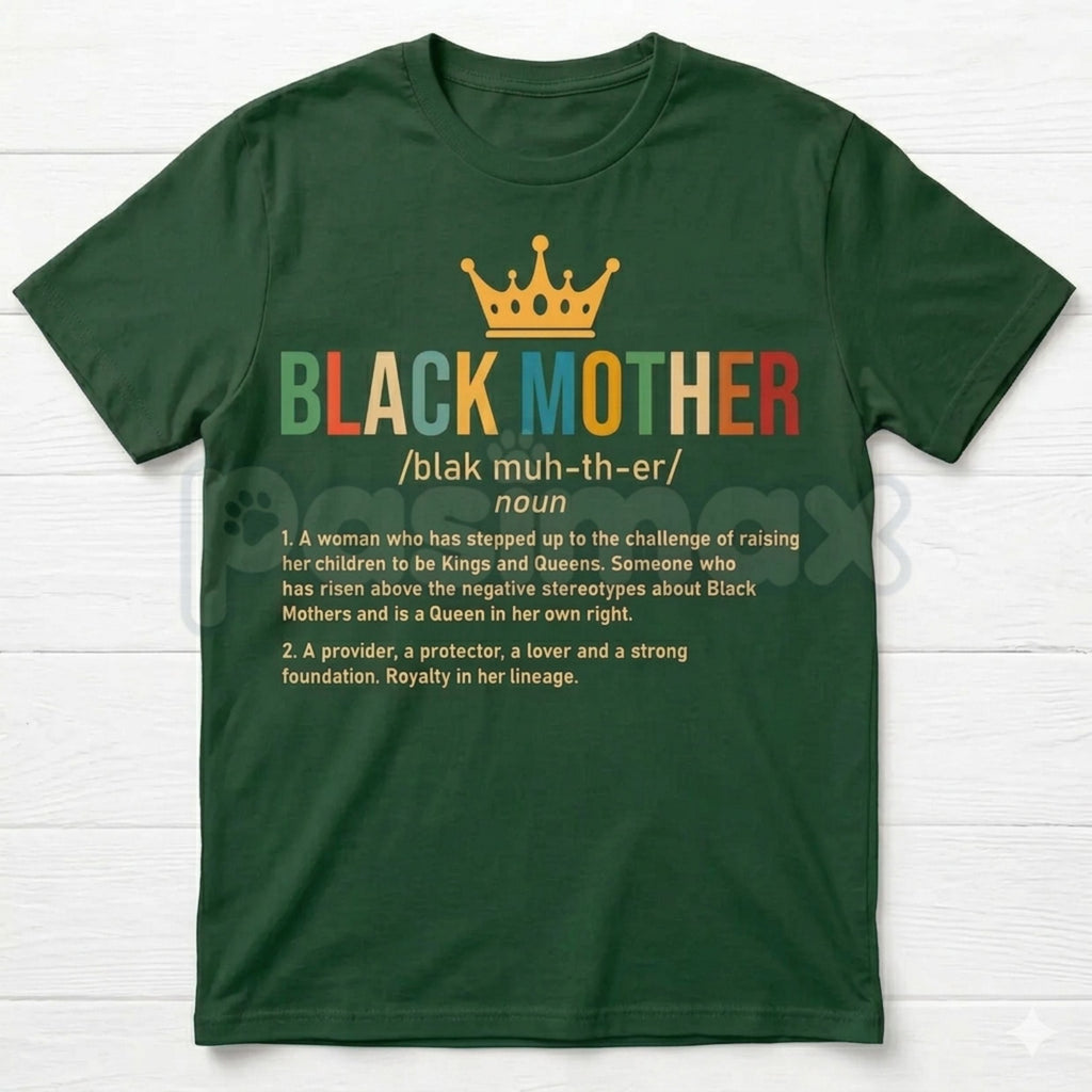 Black Mother Definition Graphic Tee