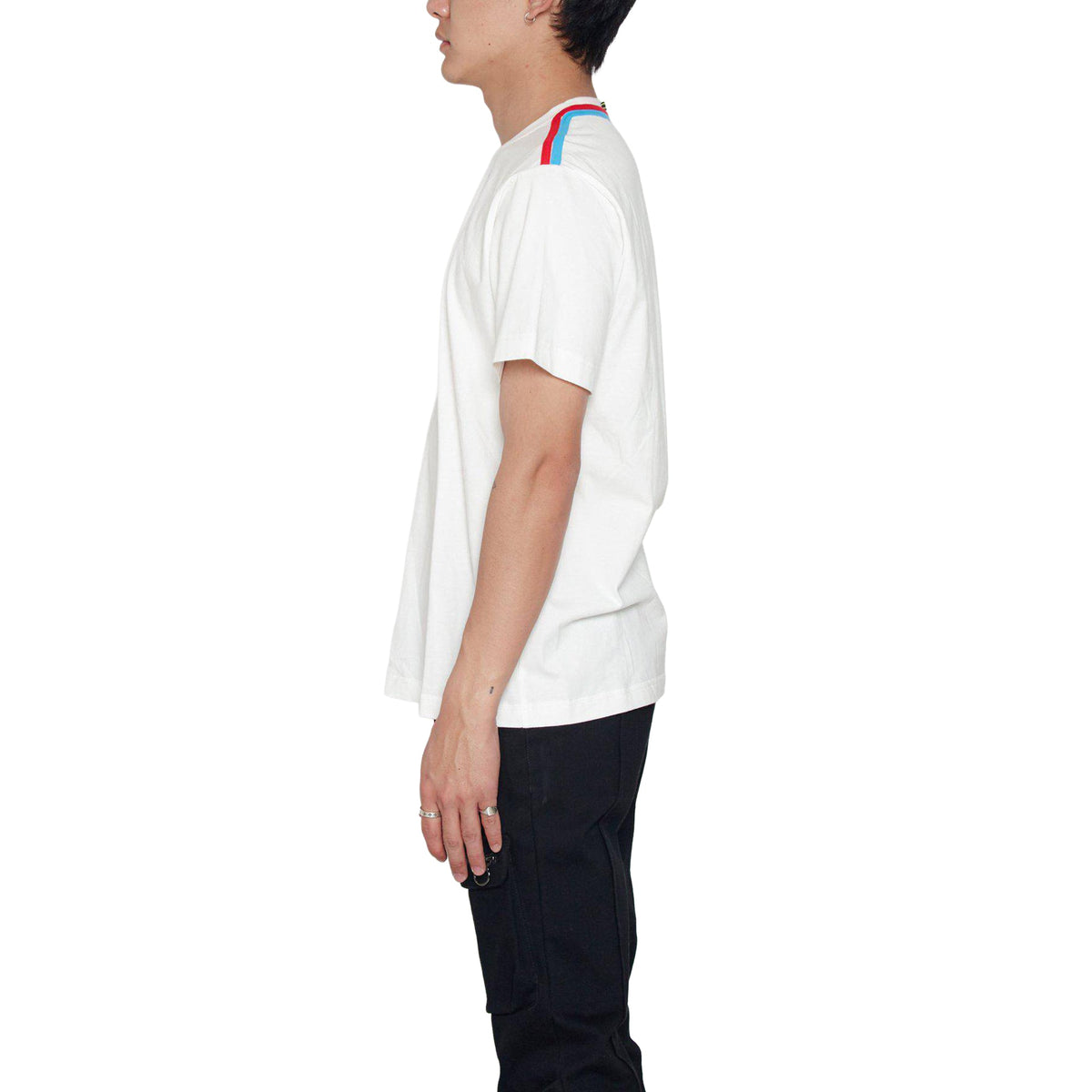 Konus Men's Shoulder Tape Nightcall Tee in White