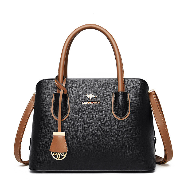 Women's Luxe Leather Crossbody Handbag