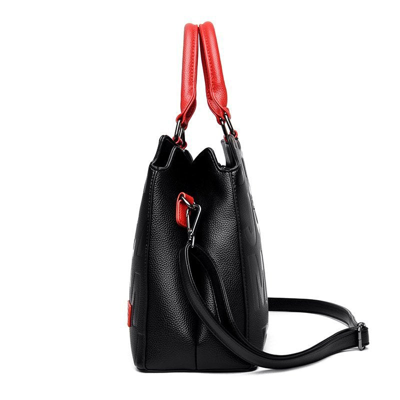 Women's Monogram Print Shoulder Bag