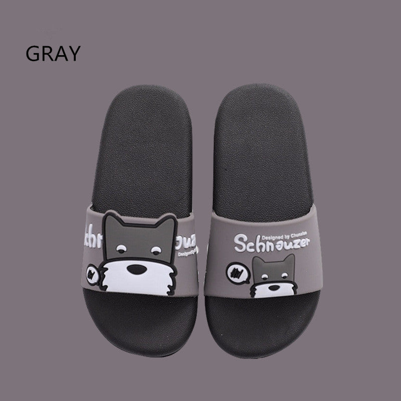 Kids' Dog Slide Beach Flip Flops