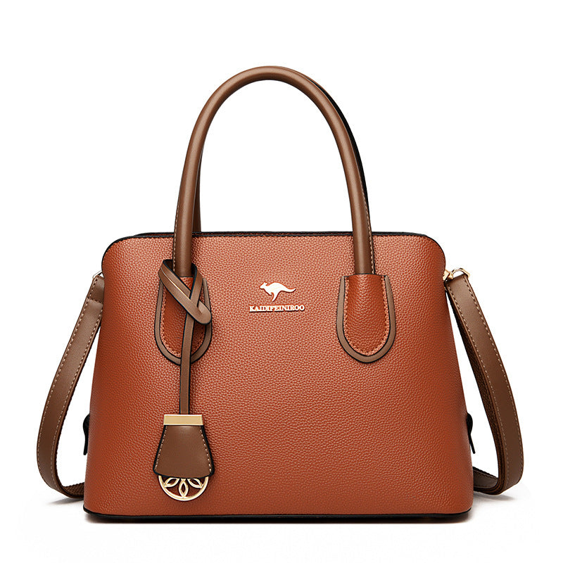 Women's Luxe Leather Crossbody Handbag