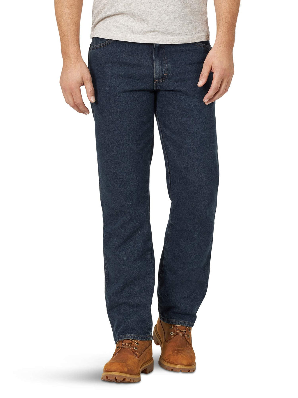 Rustler Men's Classic Relaxed Fit Classic Relaxed Fit, Dark Tint, 36W x 30L