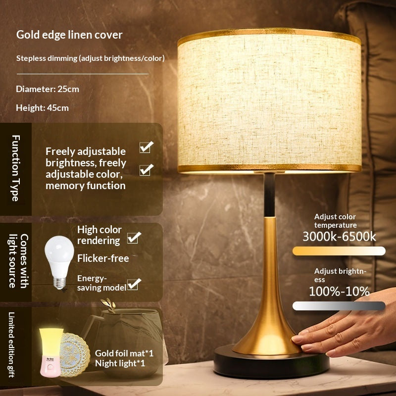 Nordic Touch Sensor LED Table Lamp