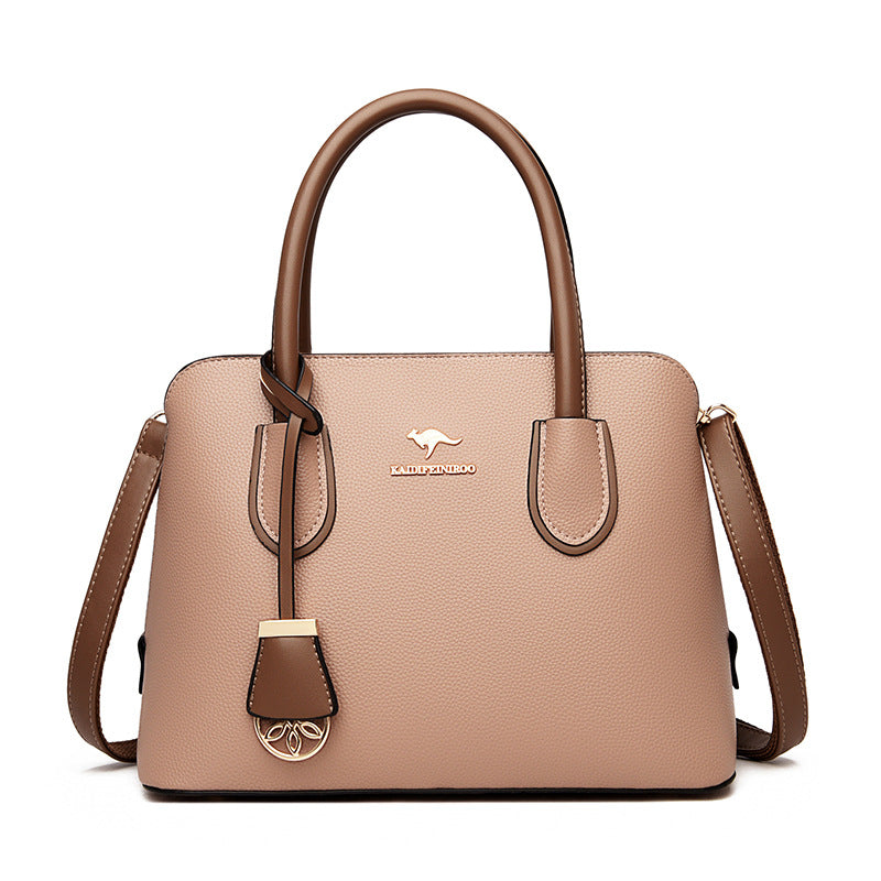 Women's Luxe Leather Crossbody Handbag