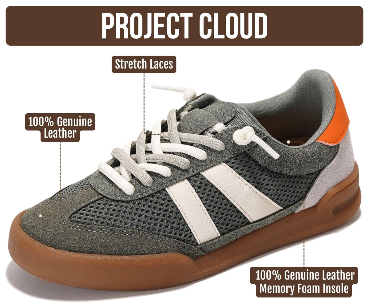 Project Cloud Leather Kids' Sneakers