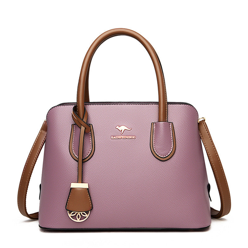 Women's Luxe Leather Crossbody Handbag