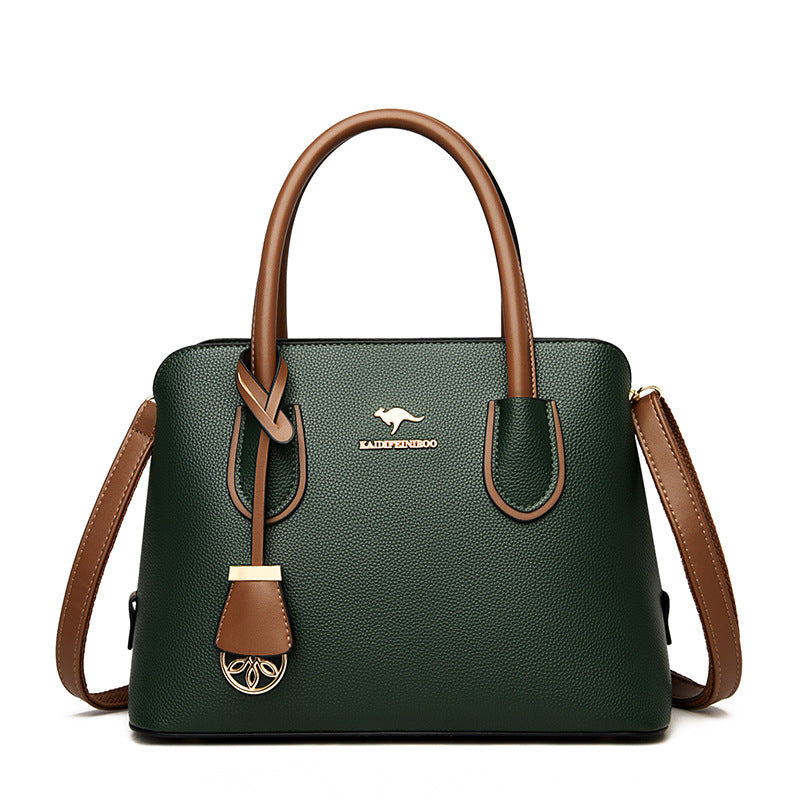 Women's Luxe Leather Crossbody Handbag
