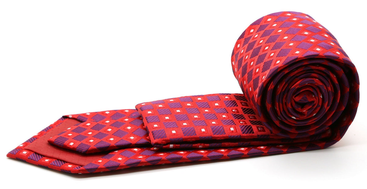 Premium Checkered Diamond Ties