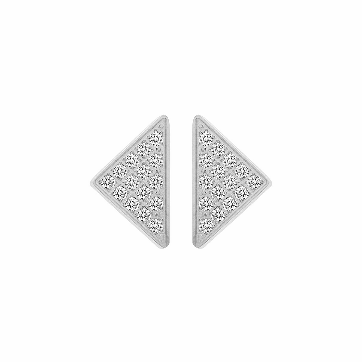 ER113WL B.Tiff Large Pavé Supera Earrings