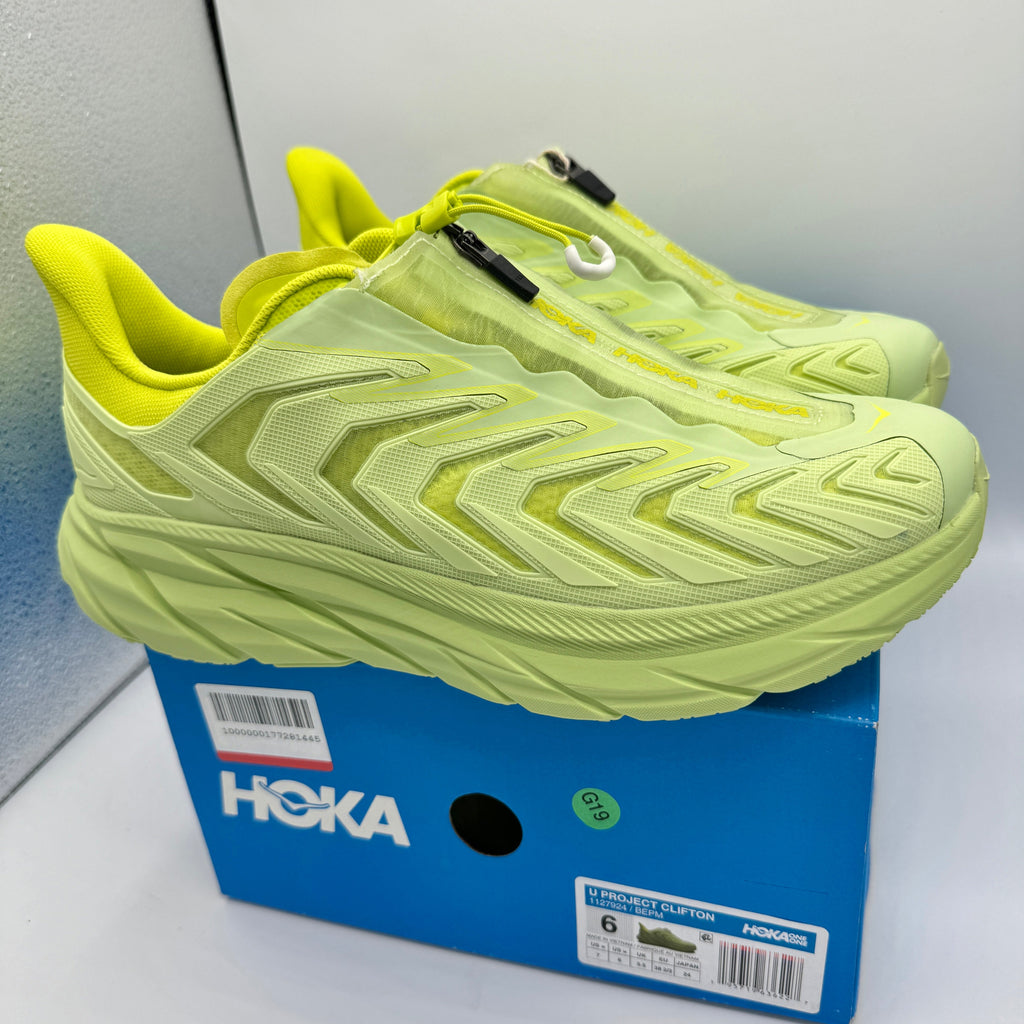 Hoka Project Clifton Butterfly Evening Primrose Unisex Sneaker Shoes BEPM