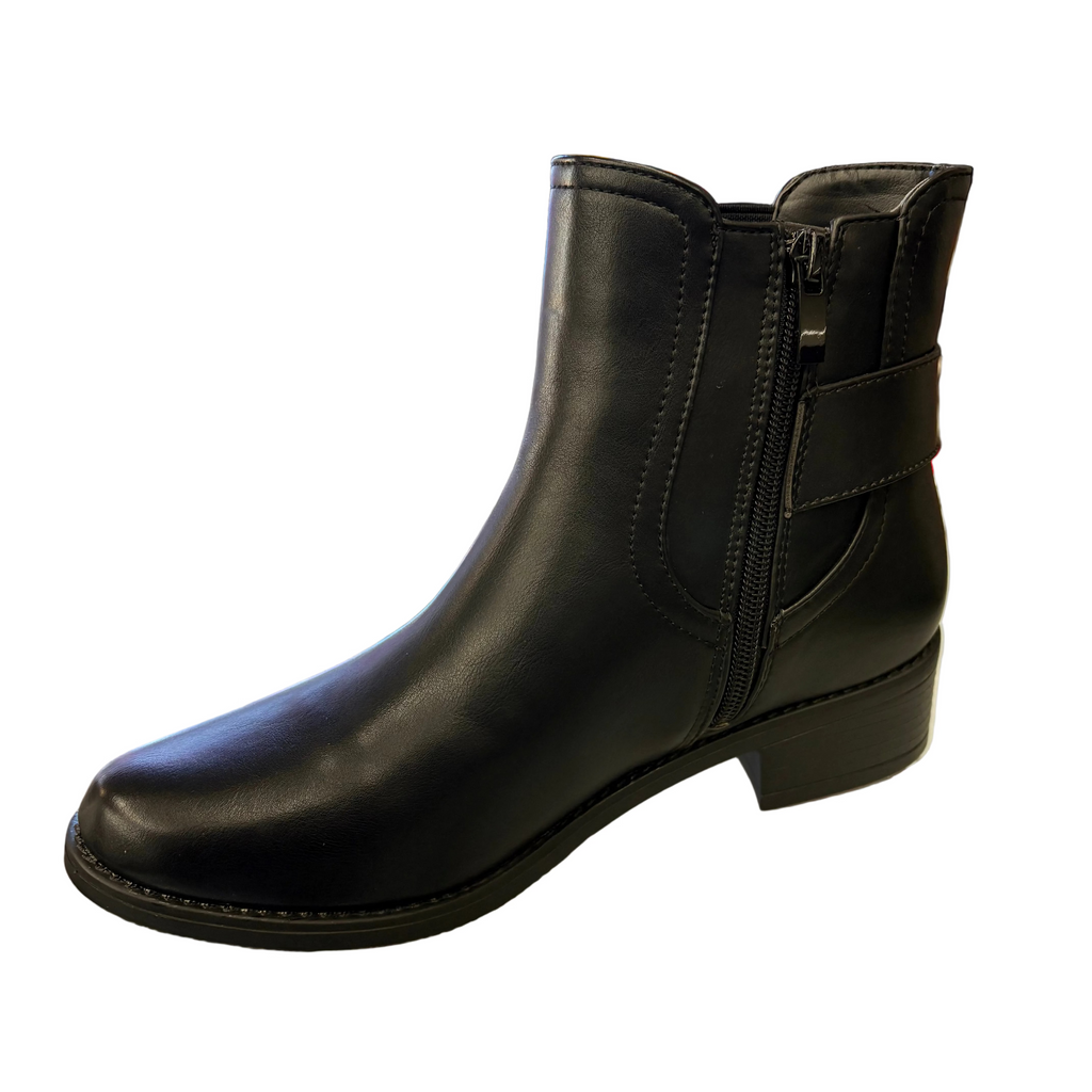Top Moda Women's Belt Buckle Booties - Alana-48