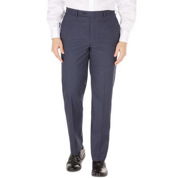 Ralph Lauren Men’s Pattern Classic-Fit Flex Stretch Dress Pants, 33