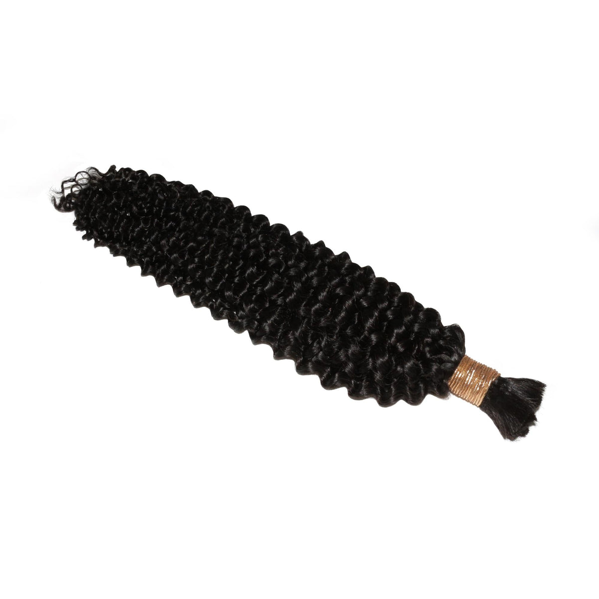 Kinky Curly Bulk 100% Human Braiding Hair
