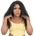 Kinky Curly 4x4 Transparent Lace 100% Human Hair Closure Wig