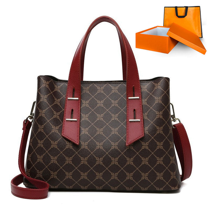 Women Bag Tote Bag Simple Large Capacity Women Cross Body Bag High Grade Soft Leather Handbag