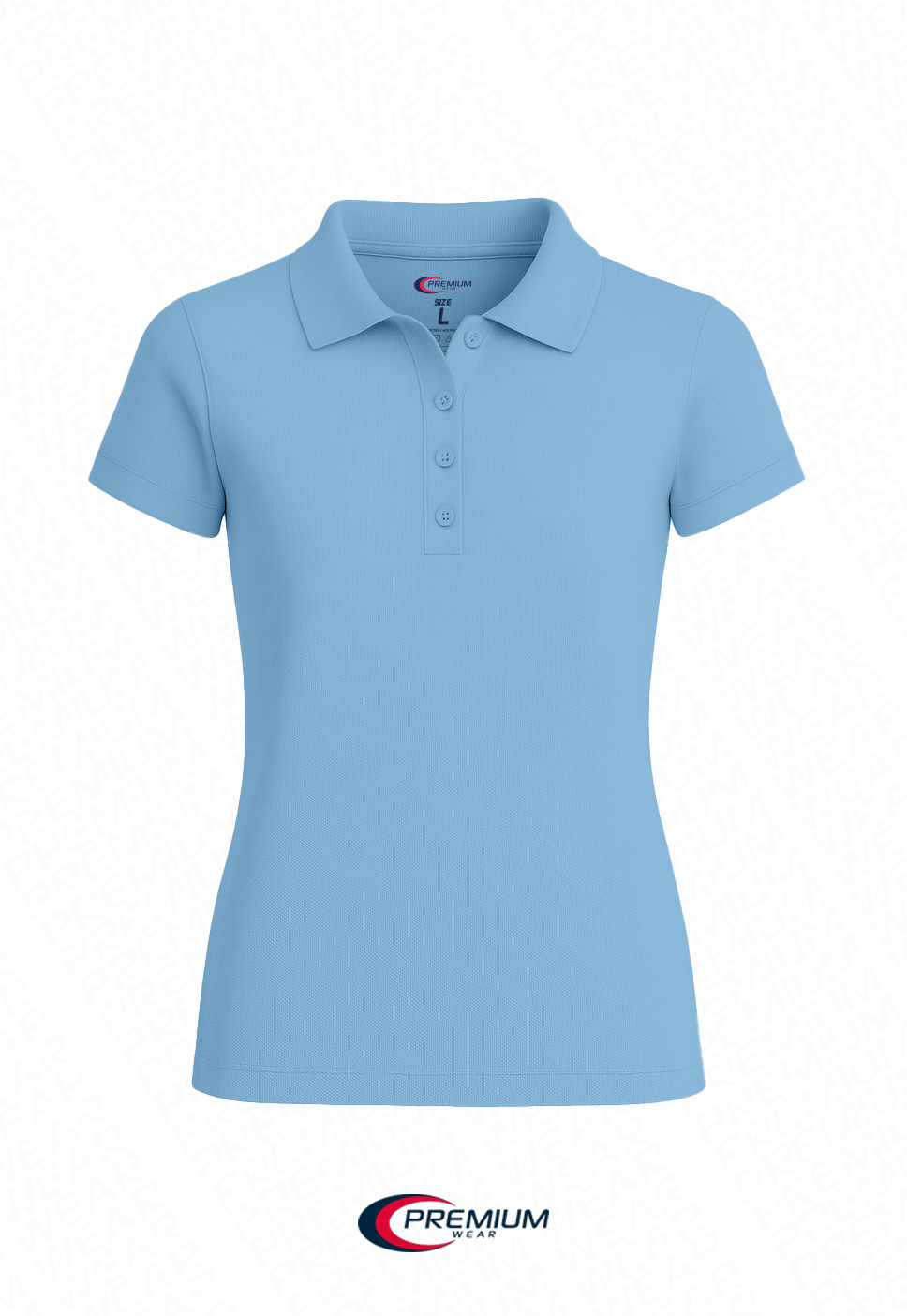 Girls Short Sleeve Pique Polo Shirt - Single
