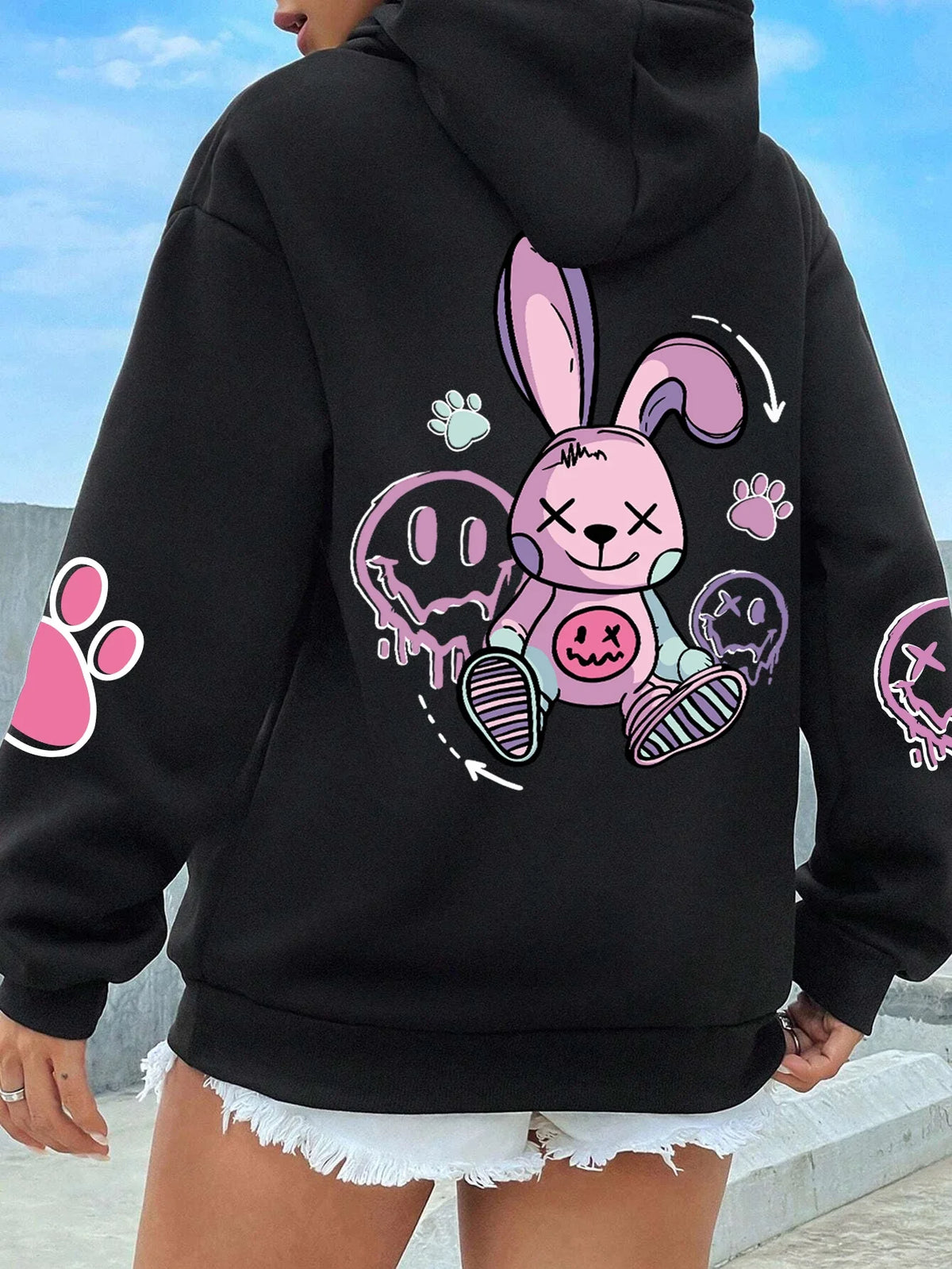 Women's Oversized Fleece Hoodie