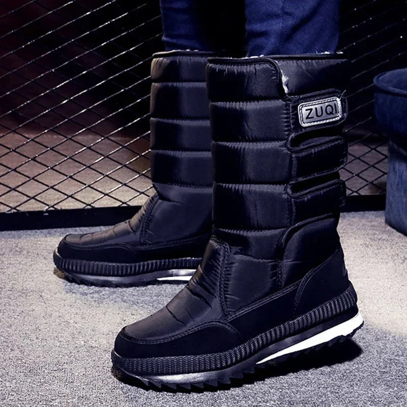 Women's Plush Waterproof Winter Boots