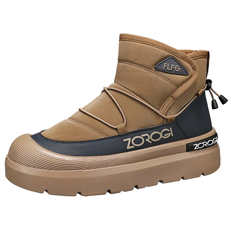 Mens Winter Ankle Boots – Warm Durable Outdoor Shoes