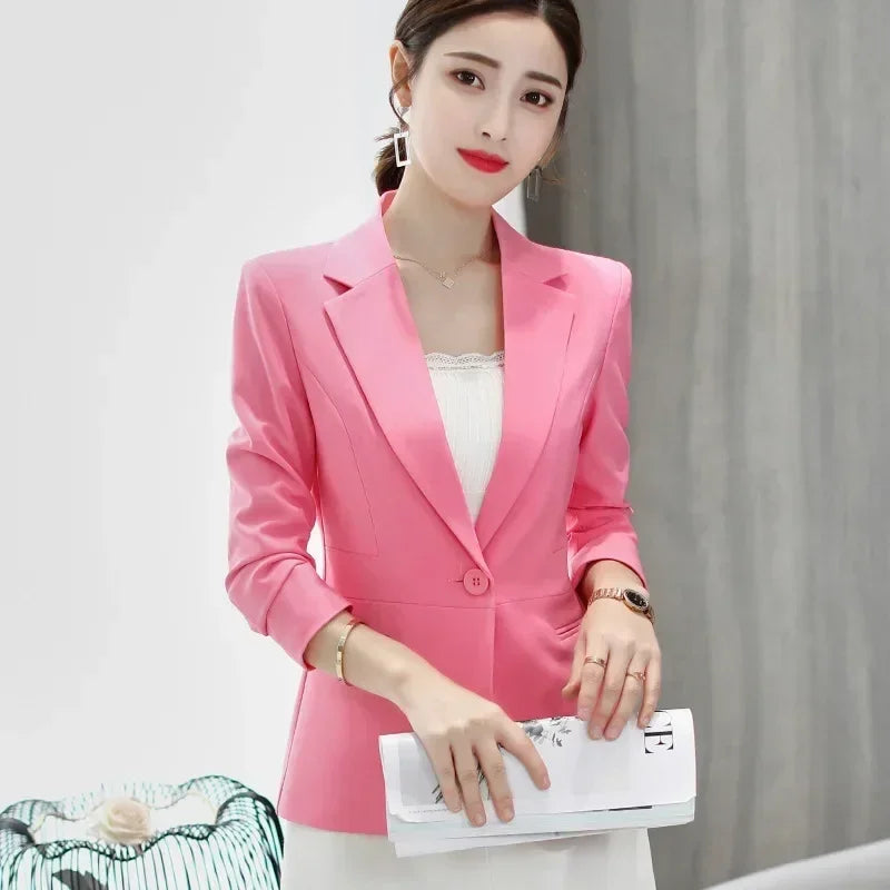 Women's Slim Fit Blazer Jacket