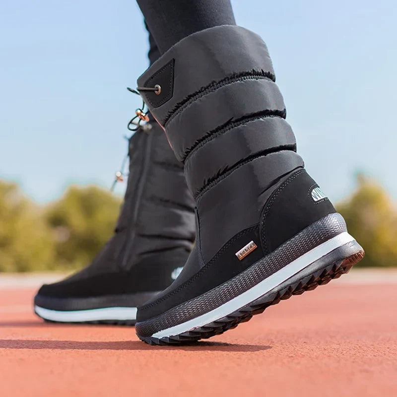 Women's Plush Waterproof Winter Boots