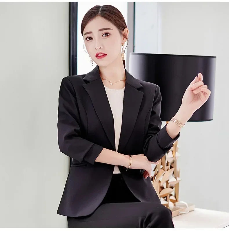 Women's Slim Fit Blazer Jacket