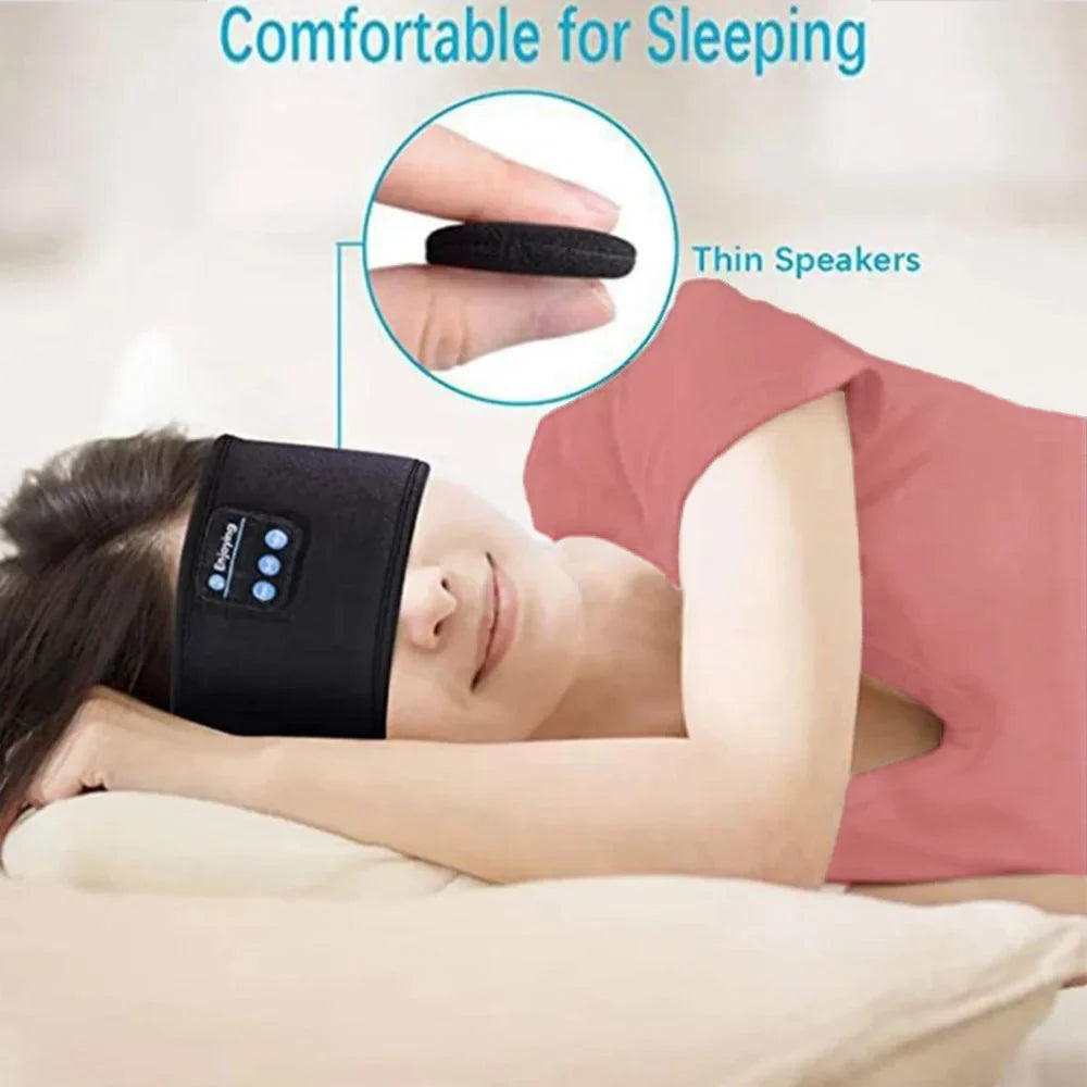 New Bluetooth Sleep Headset Wireless Headphones Music Eye Mask Sleep Sports Headband Outdoor Running Yoga Headband