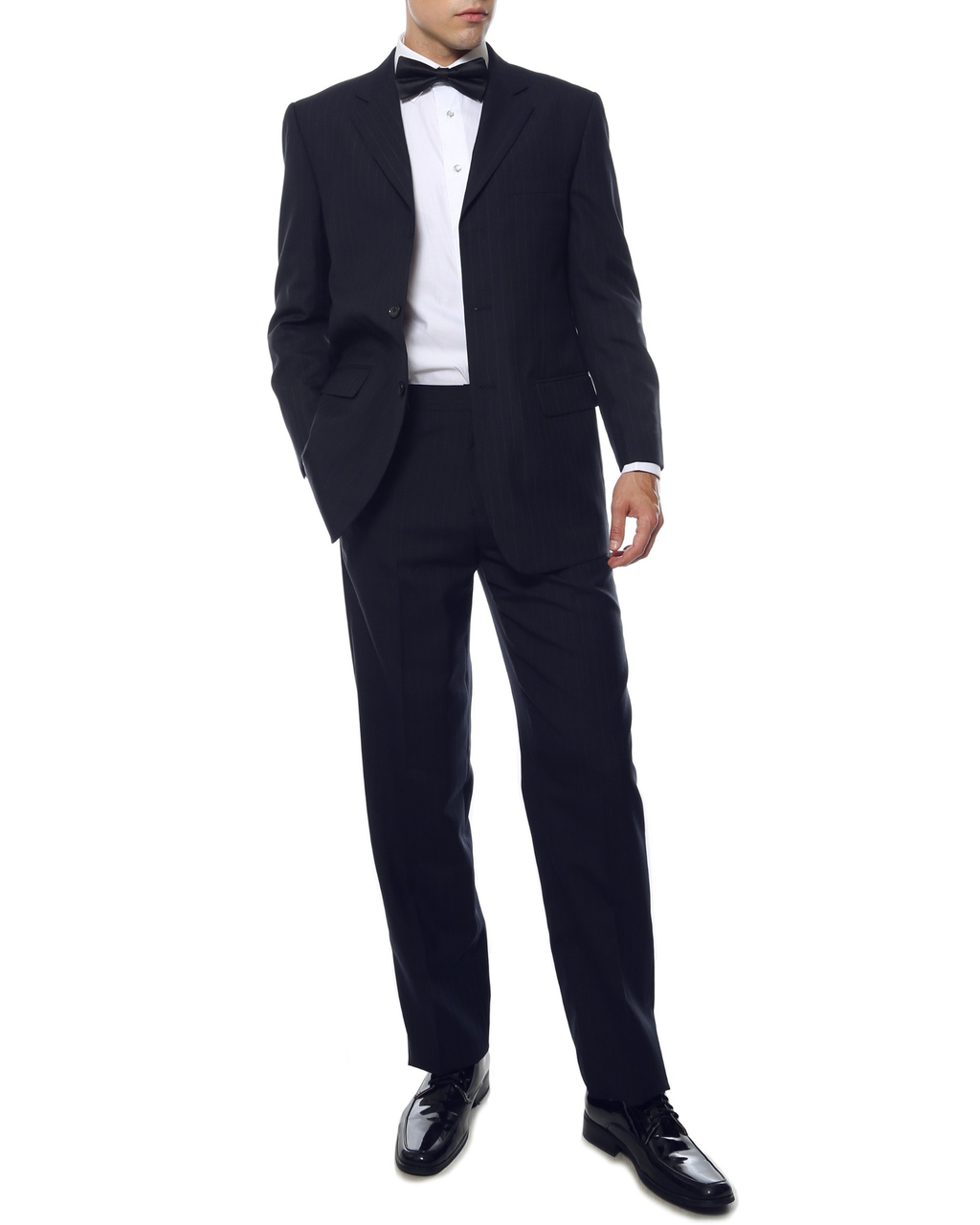 Ferrecci Aviator Men's 2-pc Poly Wool Suit