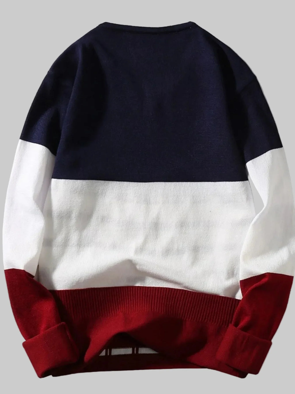 Men's V-Neck Long Sleeve Sweater