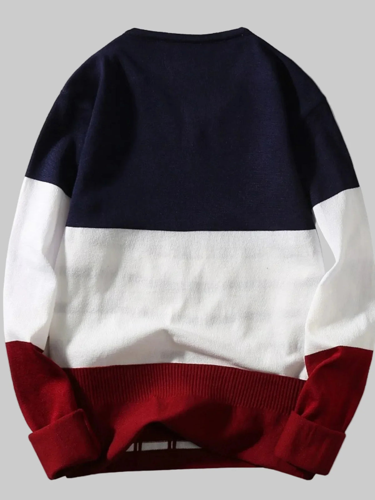 Men's V-Neck Long Sleeve Sweater