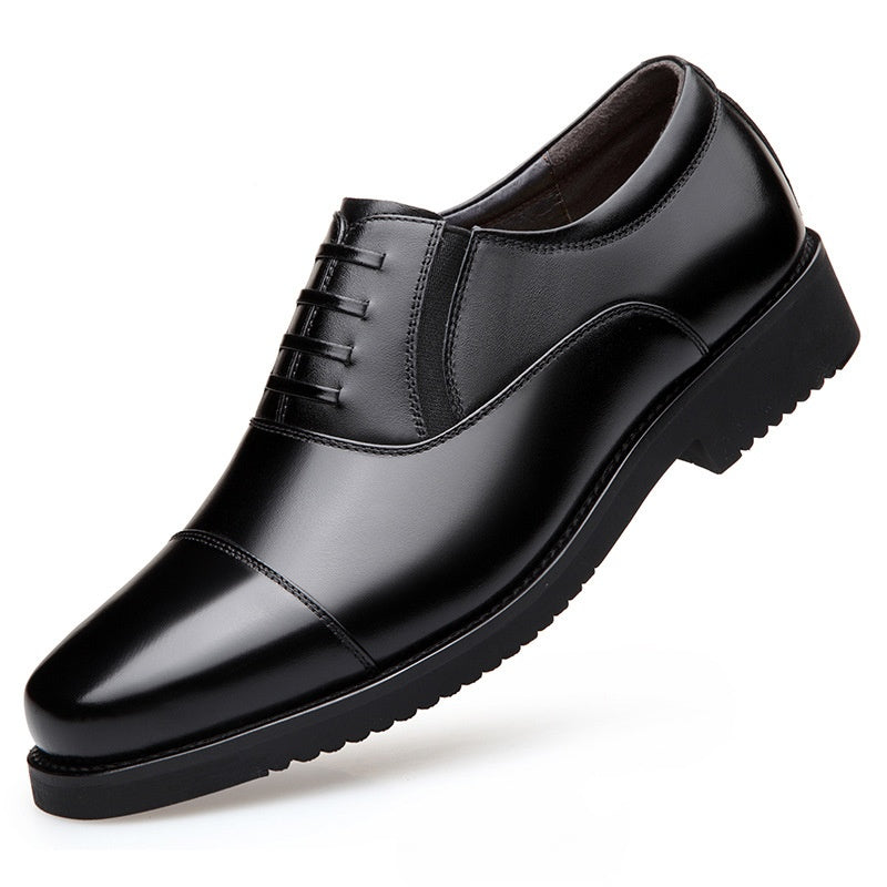 Black Business Formal Men's Leather Shoes