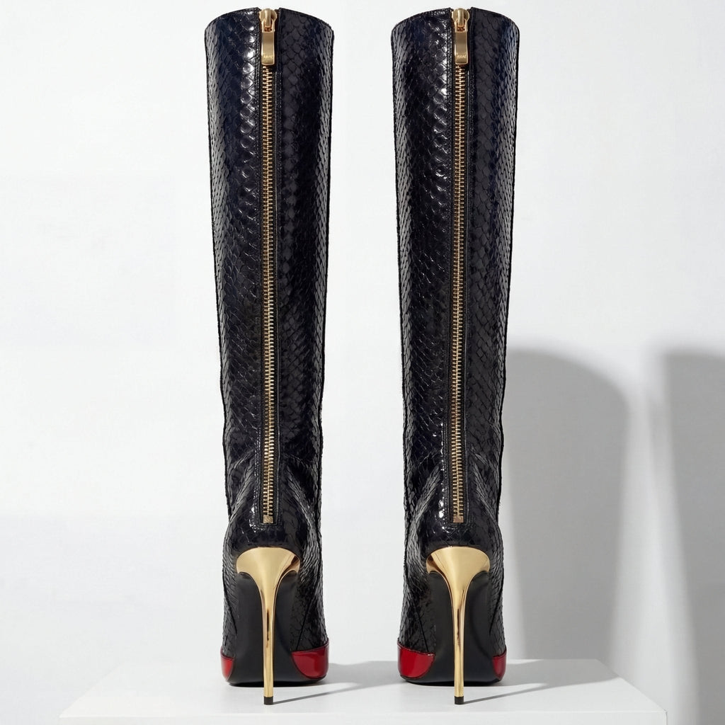 Devenir Carbon Knee High Boot