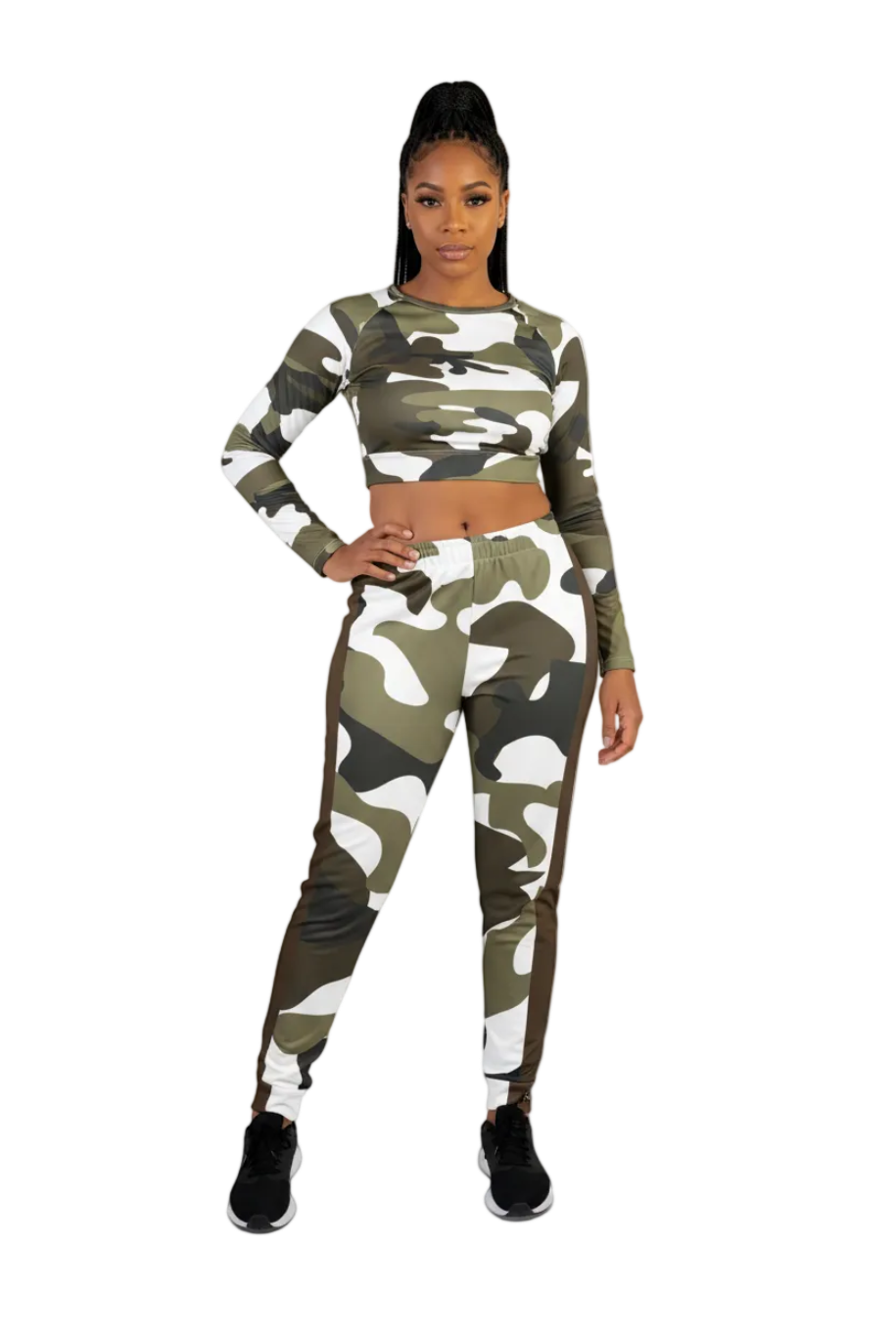 Luxe Camo Unisex Joggers