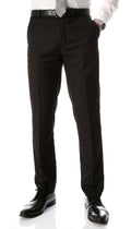 FERRECCI Men's Kent Slim Fit Polyester Dress Pants
