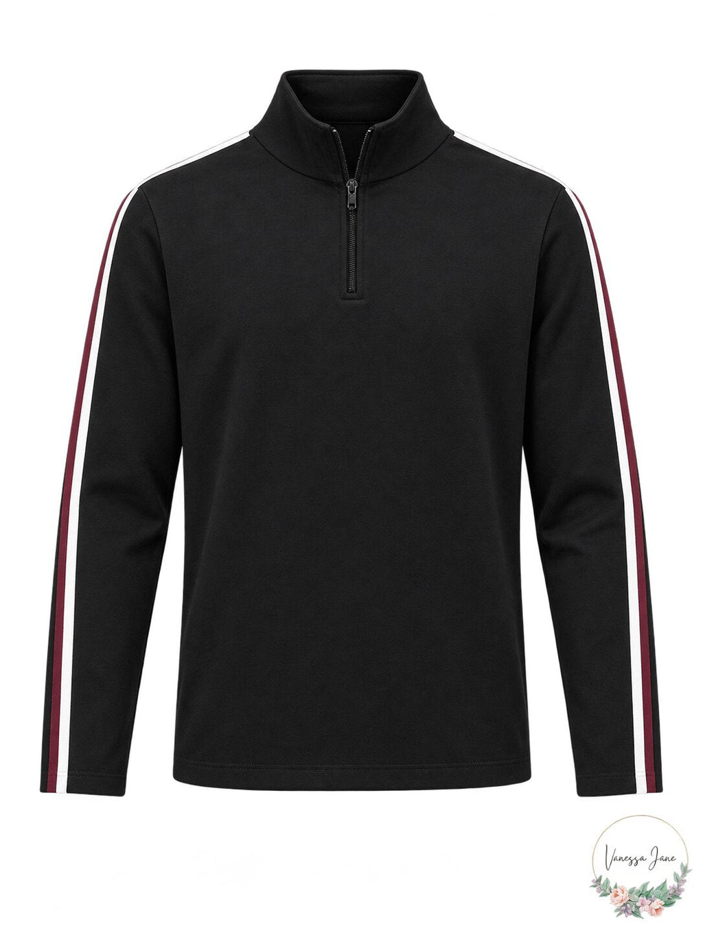 Calvin Klein Mens 1/4 Ribbed Pullover Sweater, Size 2XL