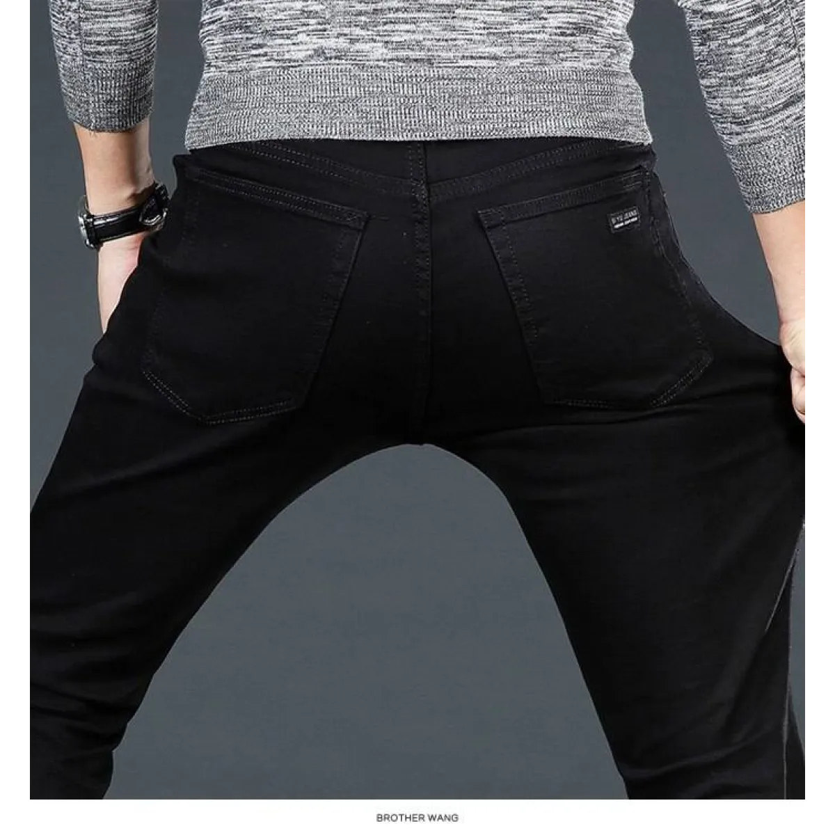 Men's Classic Slim Fit Denim