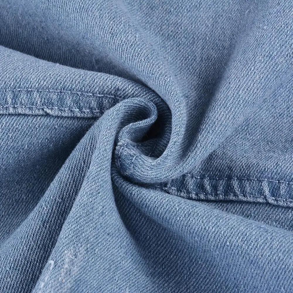 Women's Ripped Puff Sleeve Denim Jacket