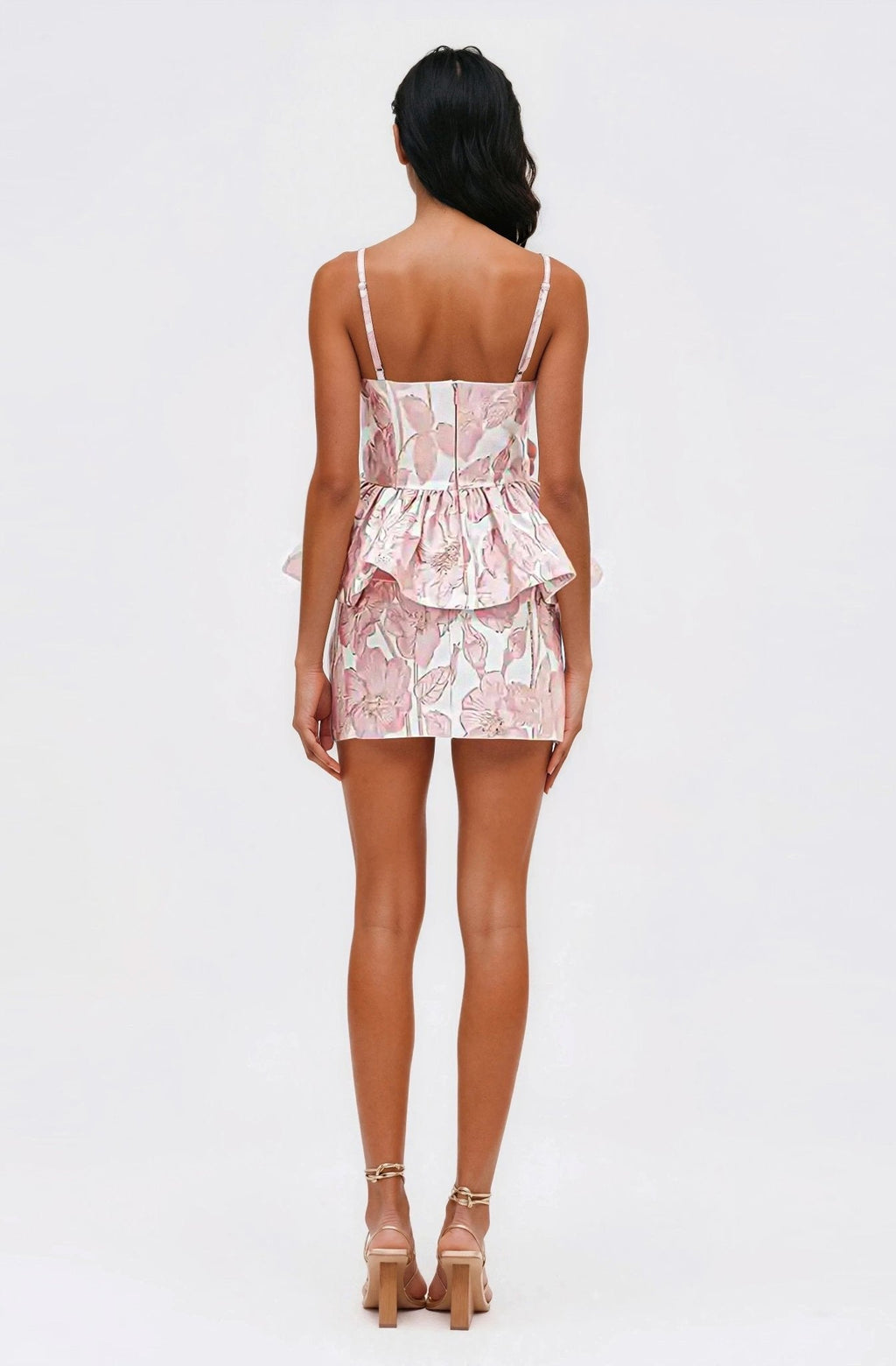 Petal Jacquard Top – Pink (Final Sale)