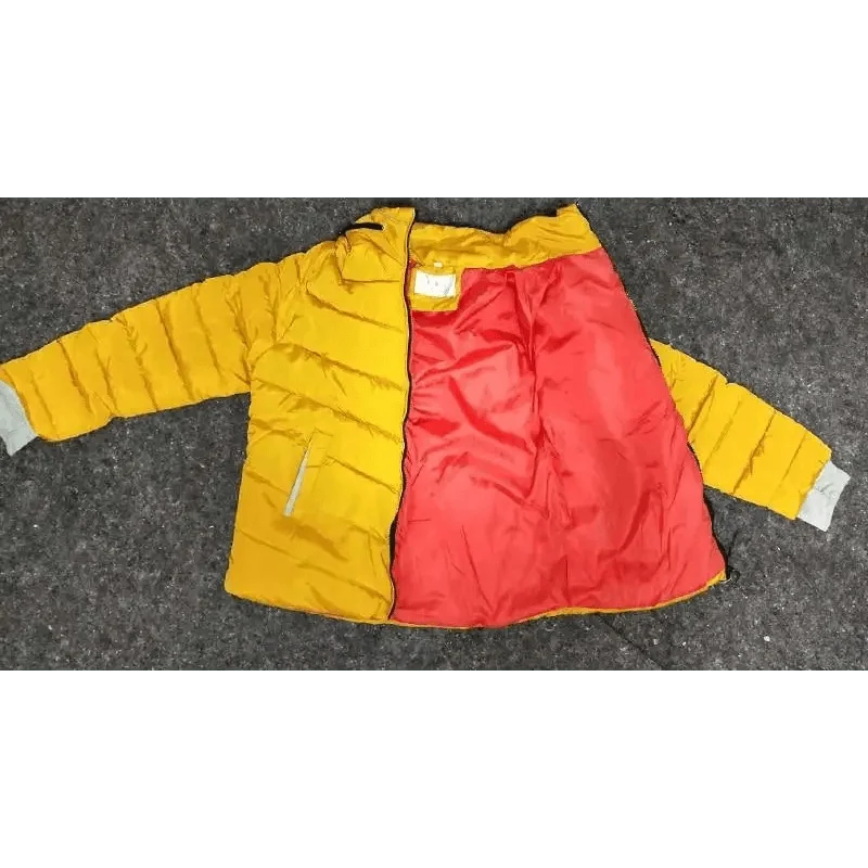 Women's Short Zip-Up Padded Hooded Jacket